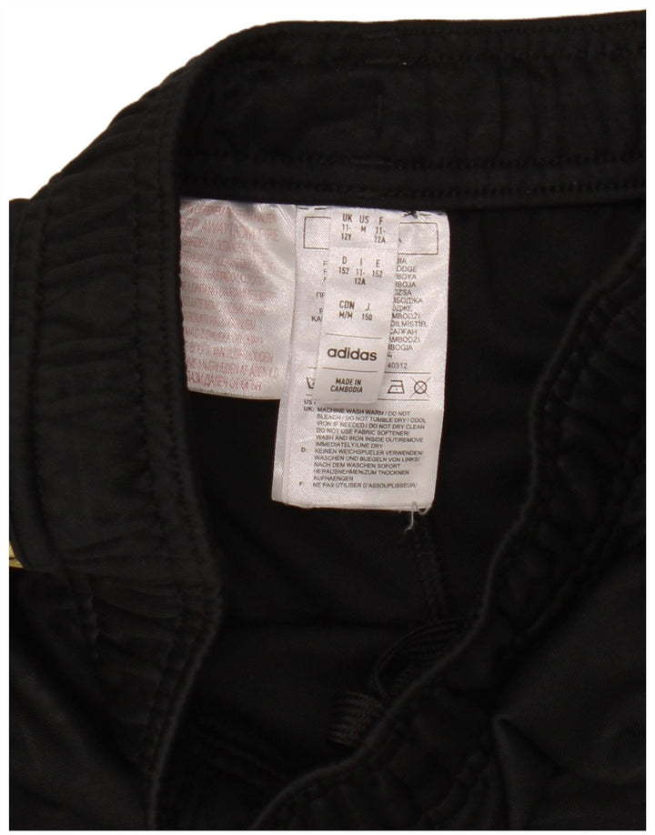 Adidas Pantalón corto deportivo para niño 11-12 años Negro Poliéster