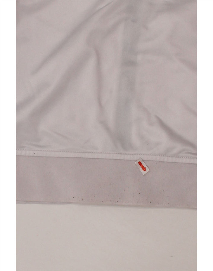 KAPPA Chaqueta de chándal con gráfico para niños 13-14 años, color blanco