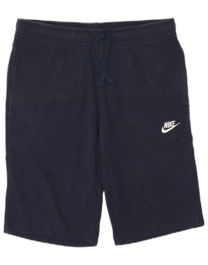 Nike - Pantalones cortos deportivos para hombre (talla pequeña), color azul marino