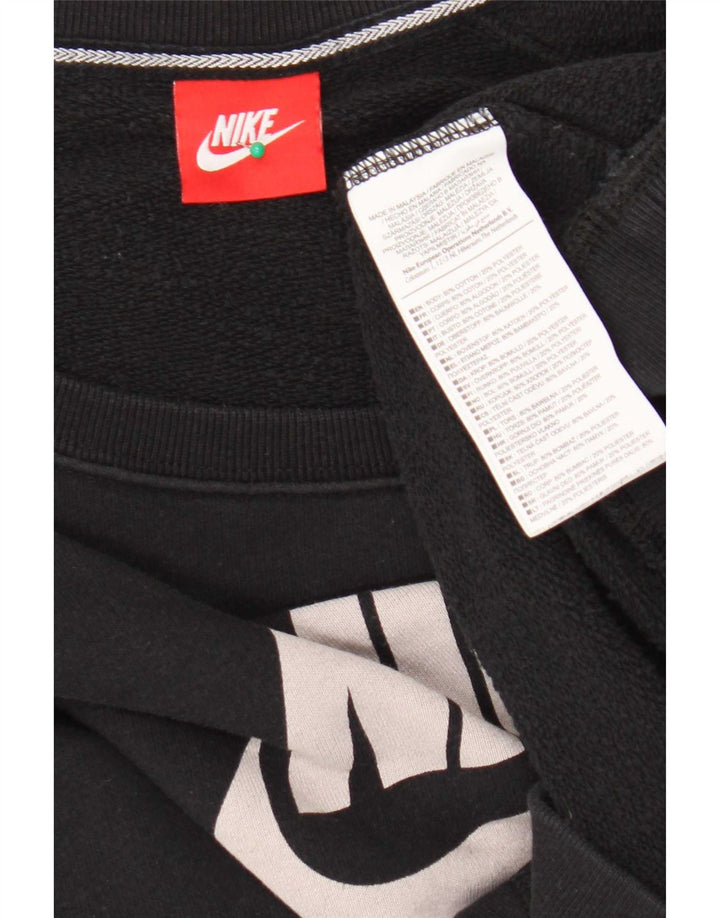 Nike - Sudadera con gráfico para hombre, talla XL, algodón negro