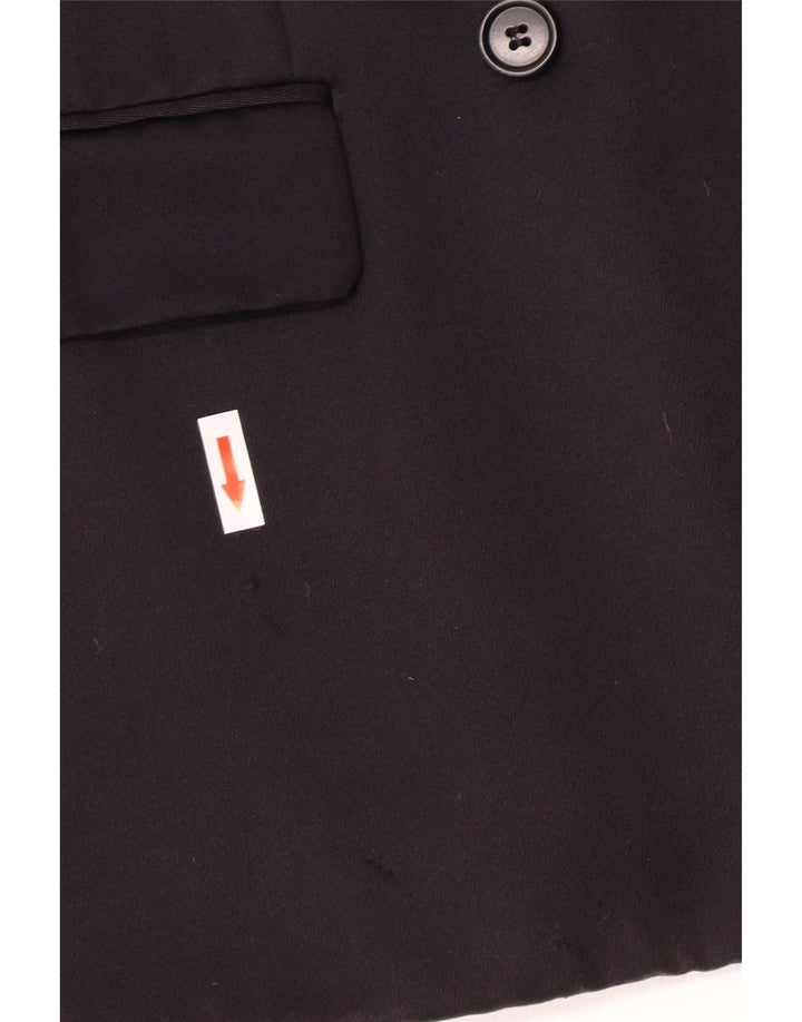 Hugo Boss Chaqueta tipo blazer con doble botonadura para hombre EU 48 Azul marino mediano