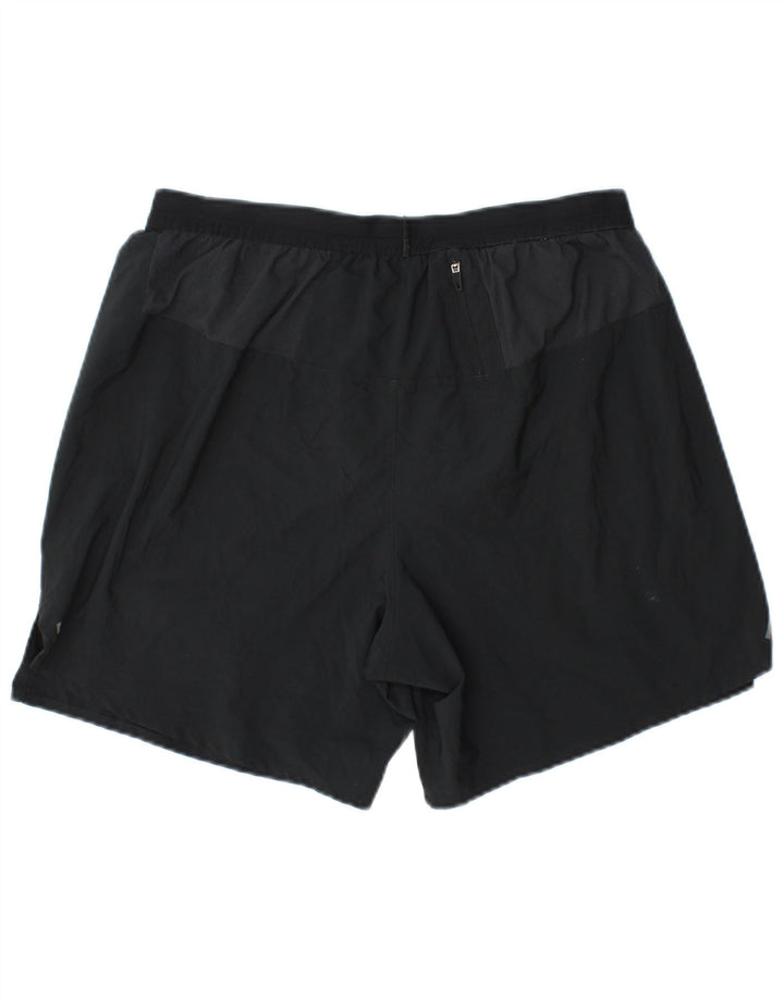 Nike - Pantalones cortos deportivos Dri Fit para hombre, talla grande, poliéster, color azul marino