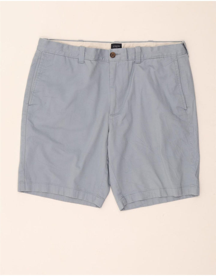 J. CREW Pantalones cortos chinos para hombre W36 Algodón azul grande