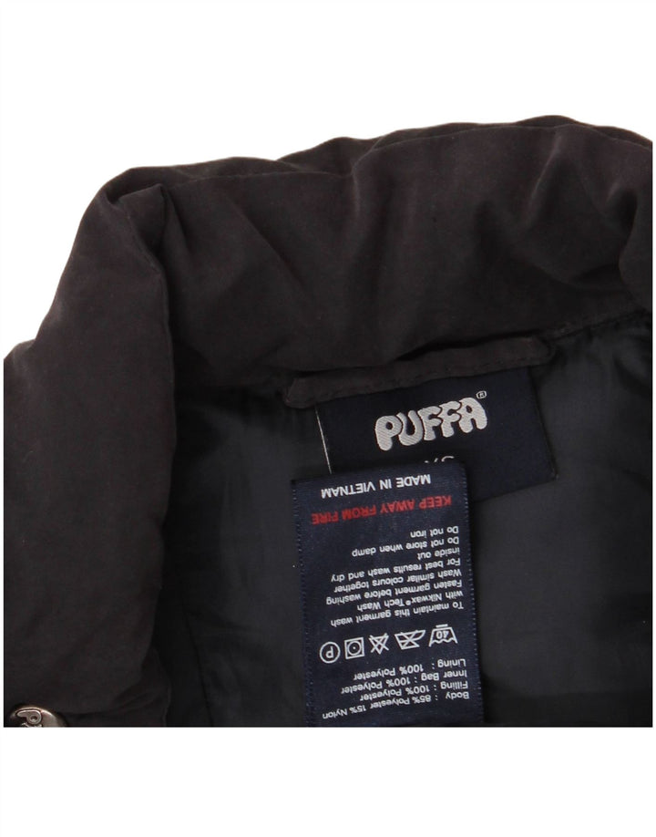 Puffa Chaleco acolchado para mujer UK 6 XS Poliéster azul marino