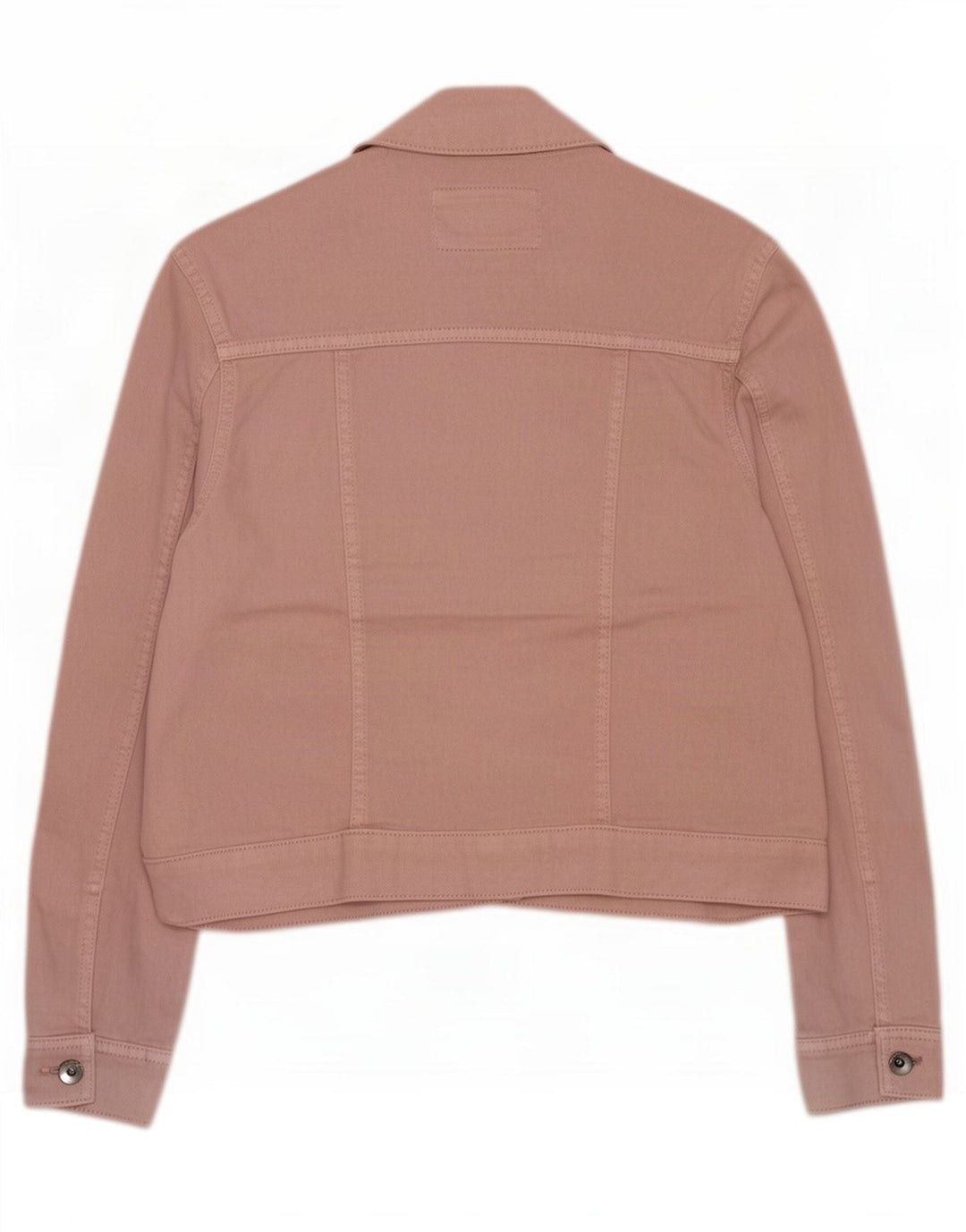 Marks & Spencer Chaqueta vaquera para mujer UK 44 Grande Algodón rosa