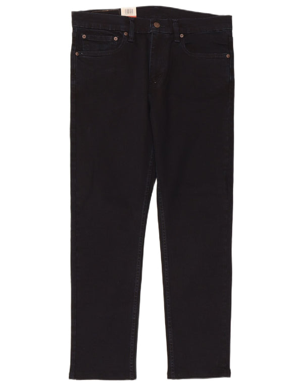 Levi's Mujer 511 Slim Jeans W34 L28 Algodón Azul Marino
