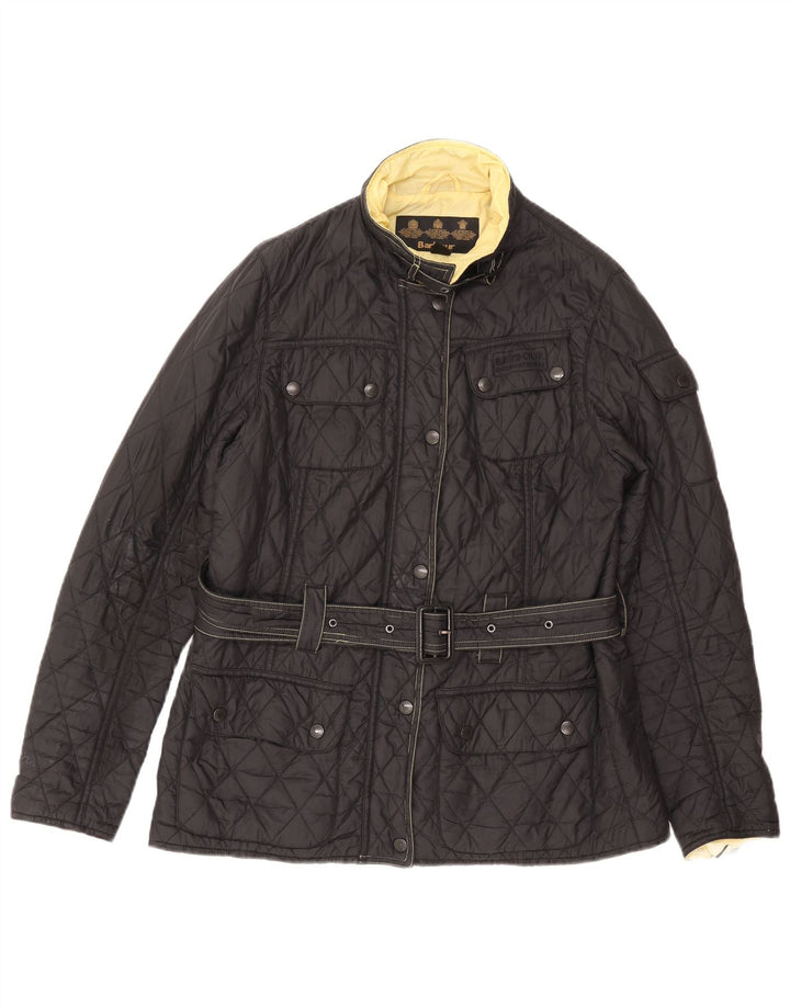 Barbour Chaqueta acolchada para mujer Reino Unido 44 Grande Negro