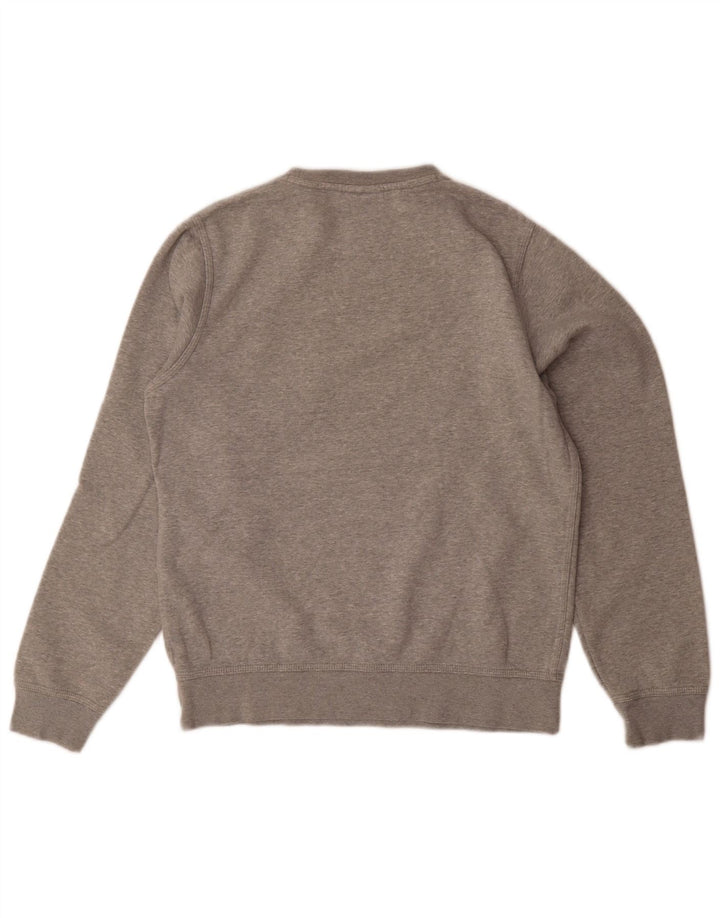 Nike - Sudadera tipo jersey para hombre, talla pequeña, algodón moteado gris