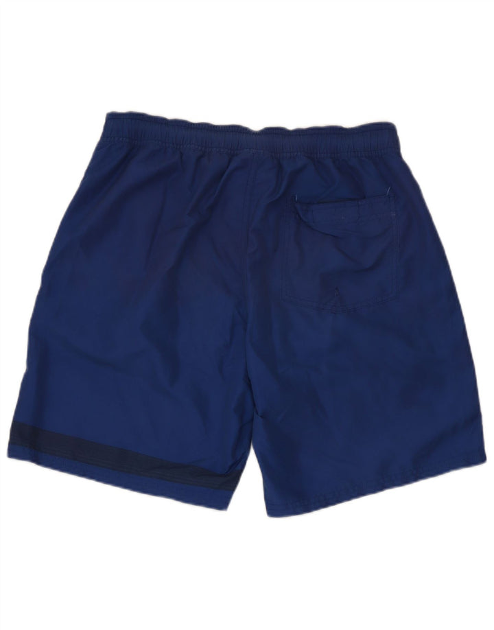 Champion Shorts De Natación Gráficos Para Hombre Pequeño Poliéster Azul Marino