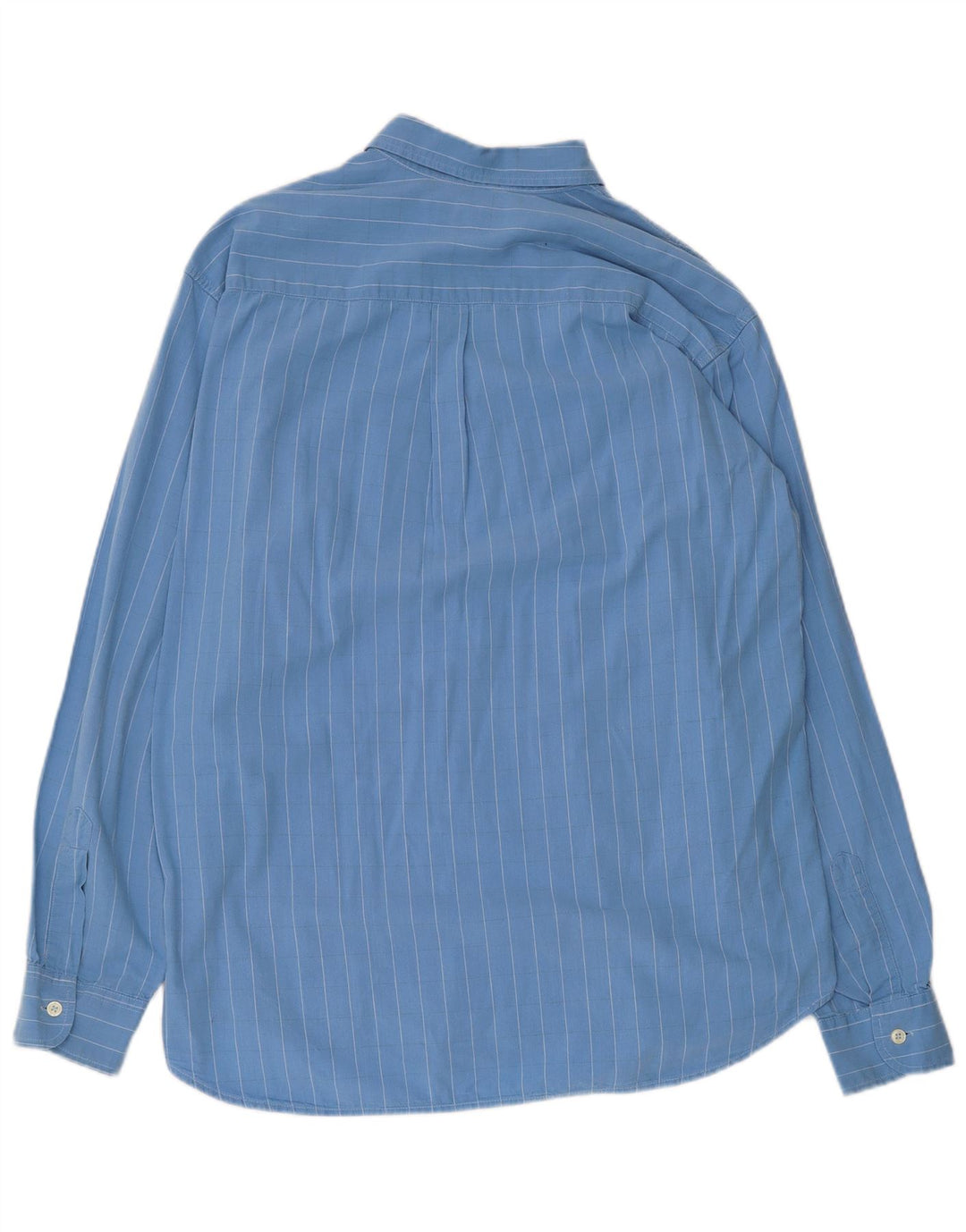 CARRERA Camisa Hombre Grande Azul Rayas Algodón