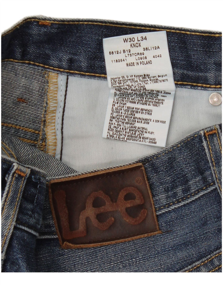 Vaqueros Lee Knox Bootcut para mujer W30 L34 Algodón azul
