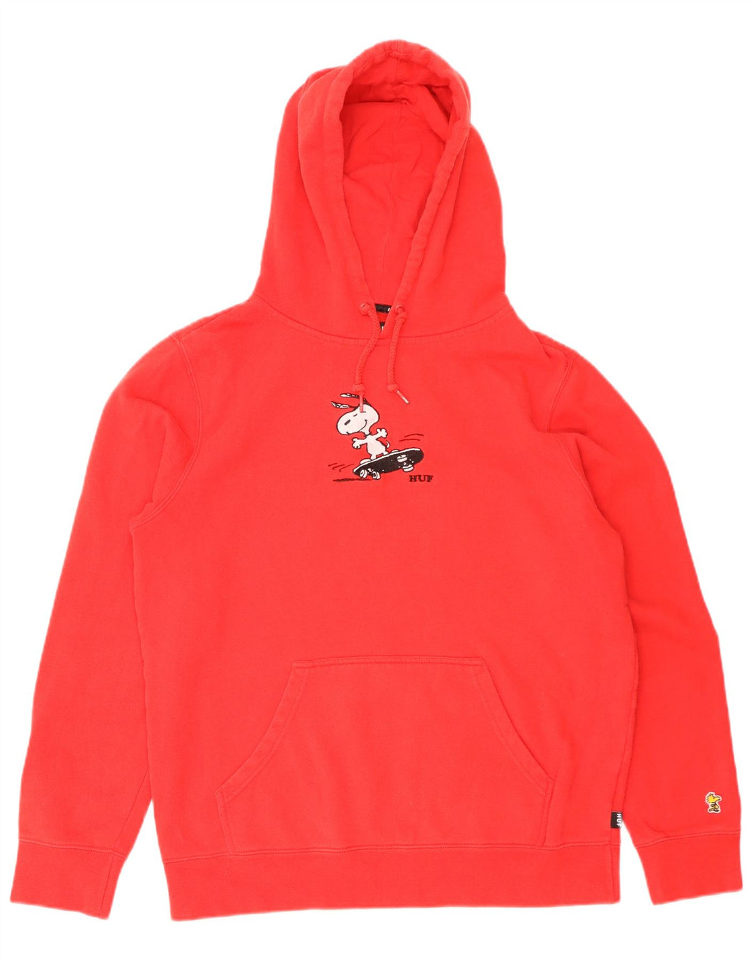 HUF Hombre Peanuts Graphic Sudadera con capucha Jumper Algodón rojo medio