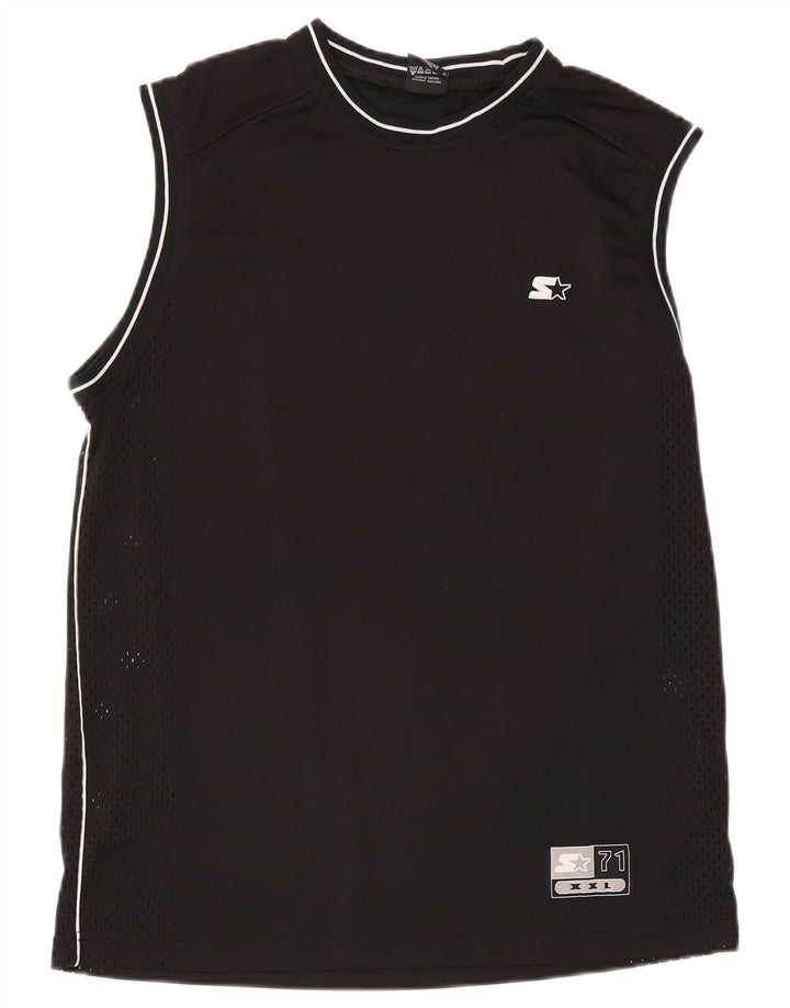 Starter Camiseta Sin Mangas Hombre Medium Negro Poliéster