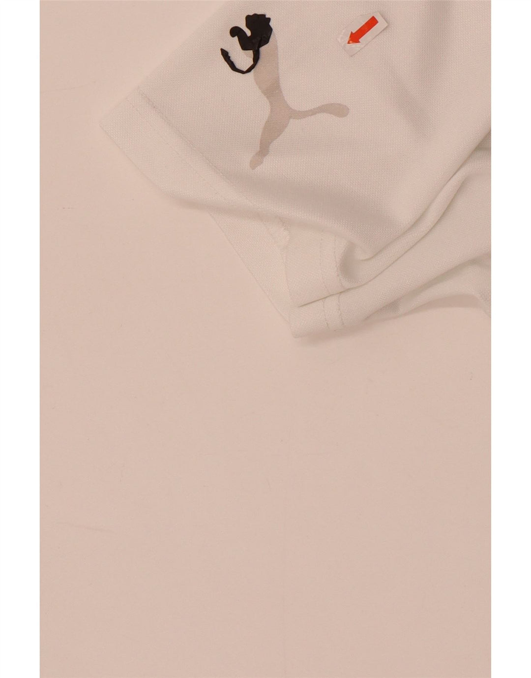 Camiseta Puma Hombre Graphic Top Medium Blanco Poliéster