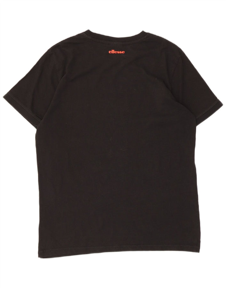 Ellesse - Camiseta gráfica para mujer, talla 40, talla M, color negro