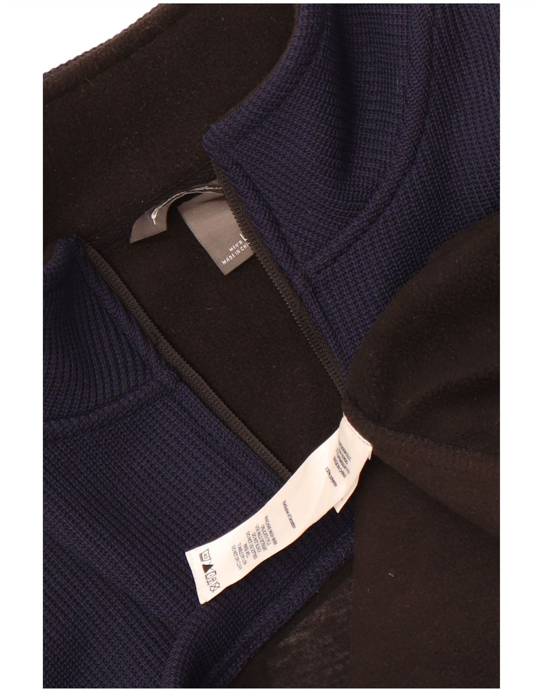 Eddie Bauer - Chaqueta de chándal para hombre (talla grande), color azul marino, poliéster