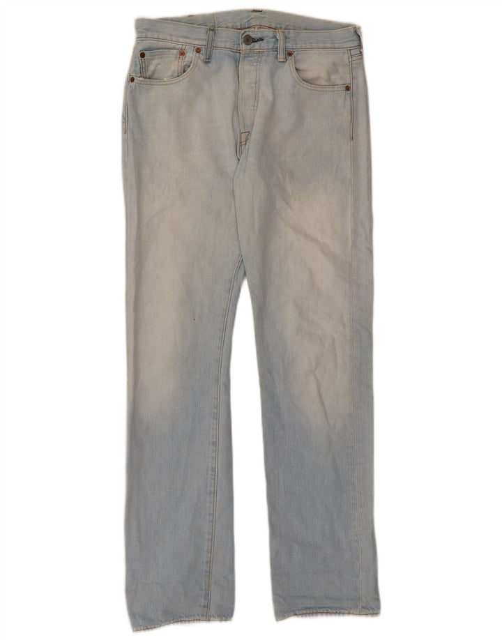 Levi's Hombre 501 Vaqueros Rectos W30 L32 Algodón Azul