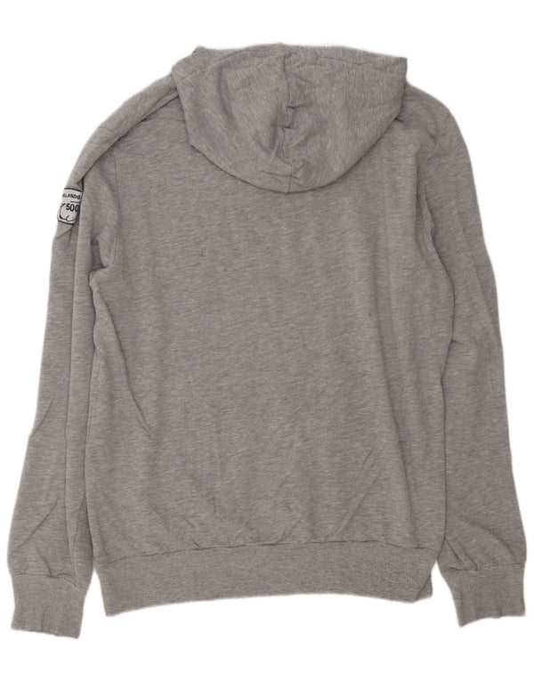 Lotto Jersey con capucha gráfica para hombre 2XL Algodón gris