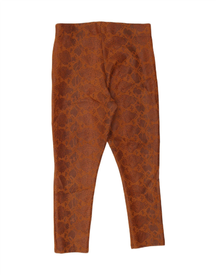 MARKS & SPENCER Womens Casual Trousers UK 14 Medium W30 L26 Brown Vintage Marks & Spencer and Second-Hand Marks & Spencer from Messina Hembry 