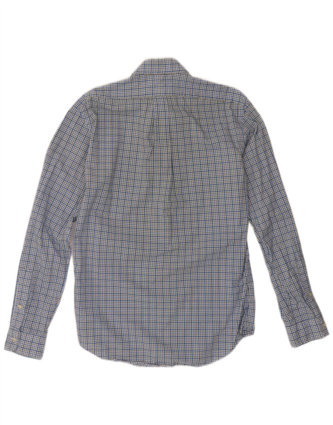 RALPH LAUREN Camisa slim fit de algodón a cuadros azul medio para hombre