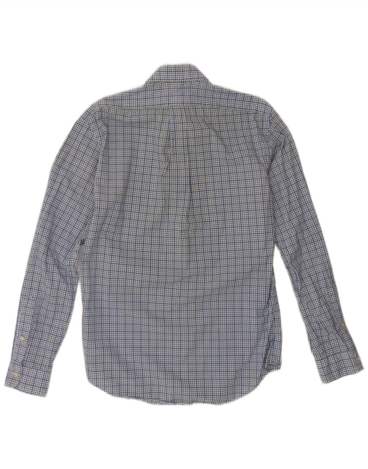 RALPH LAUREN Camisa slim fit de algodón a cuadros azul medio para hombre