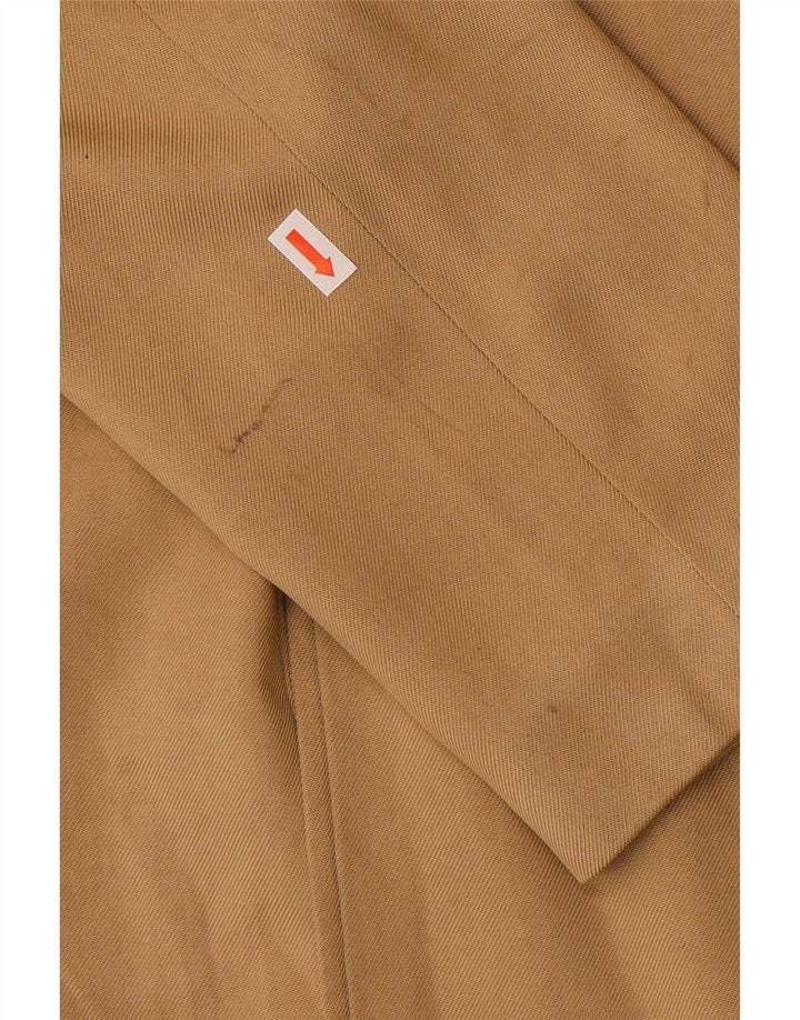Banana Republic Chaqueta Blazer de 3 Botones para Mujer UK 8 Small Seda Beige
