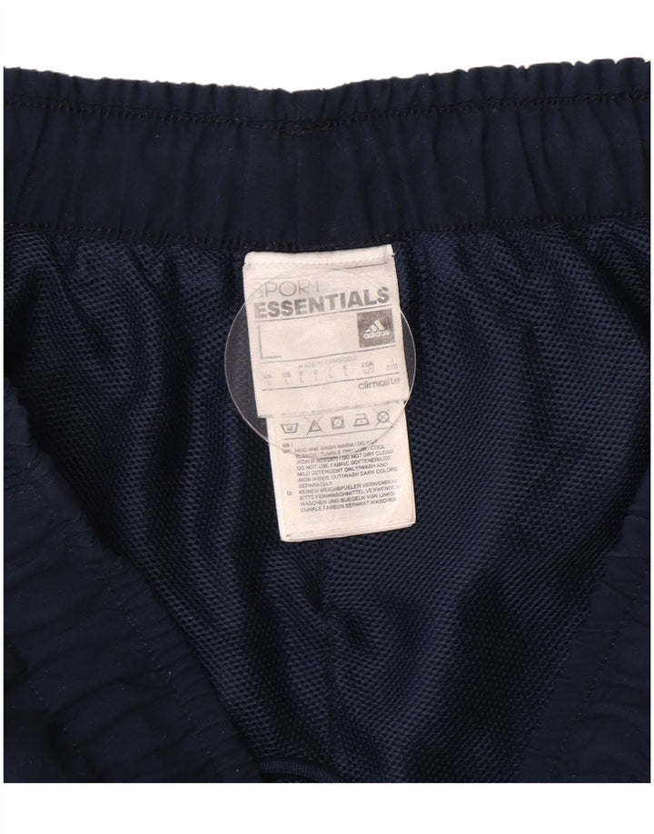 Adidas Mens Climalite Sport Shorts Grande Azul Marino Poliéster