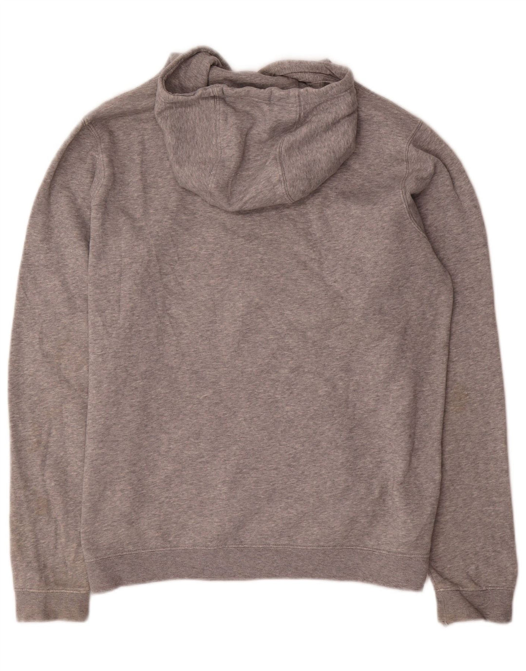 Nike Hombre Sudadera Con Capucha Gráfica Jersey De Algodón Gris Medio