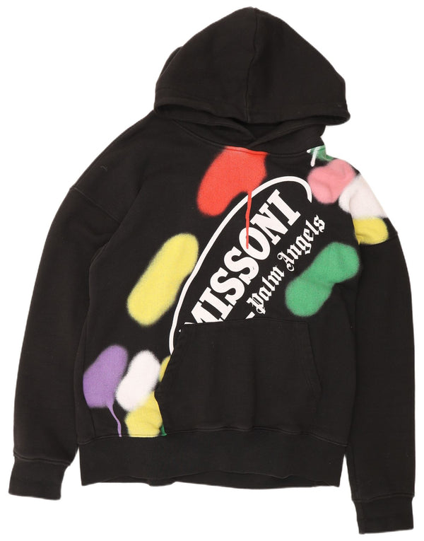 Palm Angels&Missoni Jersey con capucha gráfica para hombre 2XL Diseñador de algodón negro