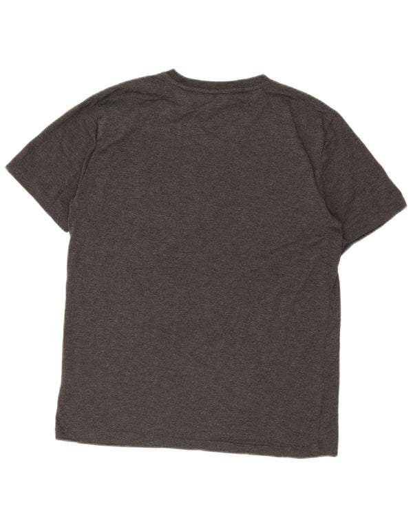 Calvin Klein Mens T-Shirt Top Medium Grey Polyester