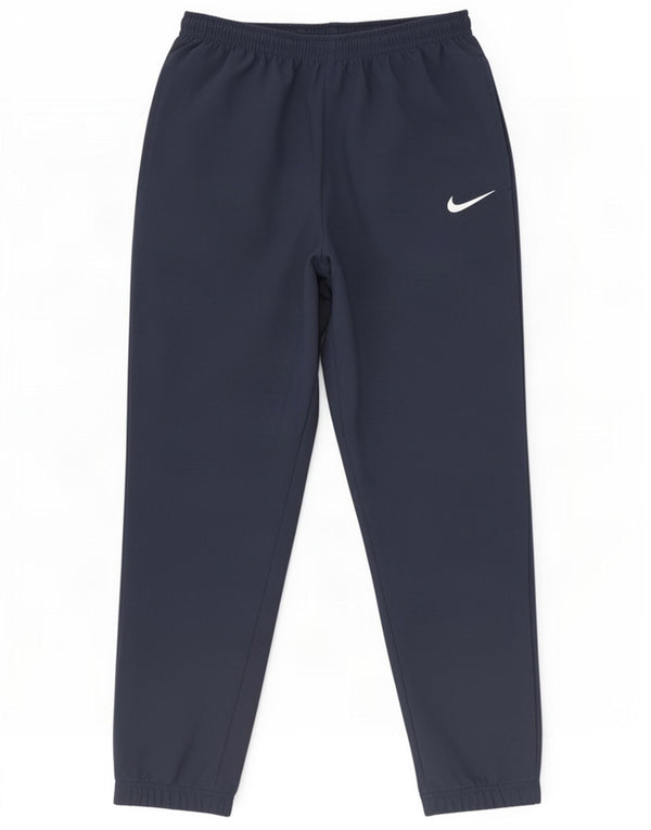 Nike Mens Tracksuit Trousers Joggers UK 38/40 Medium Navy Blue Polyester