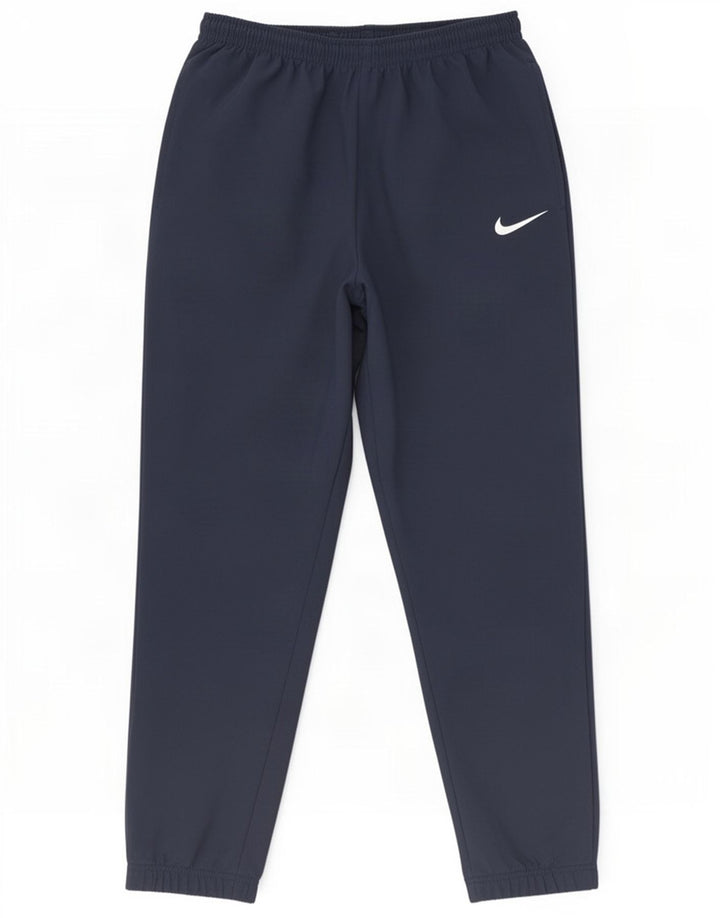Nike Pantalones de chándal para hombre Joggers UK 38/40 Medium Azul marino Poliéster