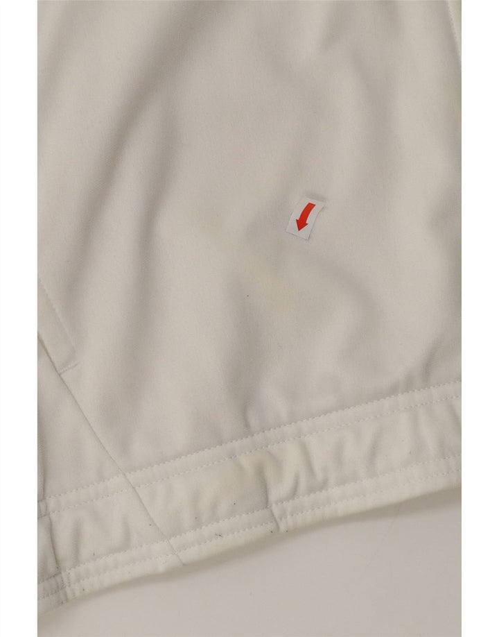 Puma Hombre Gráfico Chándal Top Chaqueta XL Blanco Colorblock Poliéster