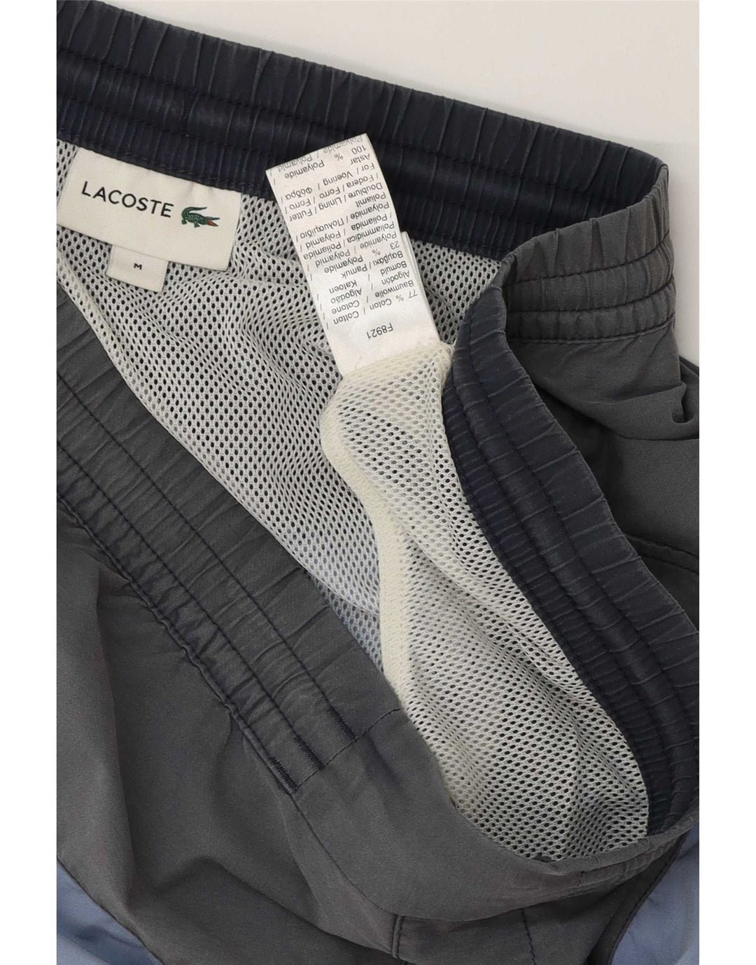Bañador Lacoste Hombre De Algodón Color Block Mediano Multicolor