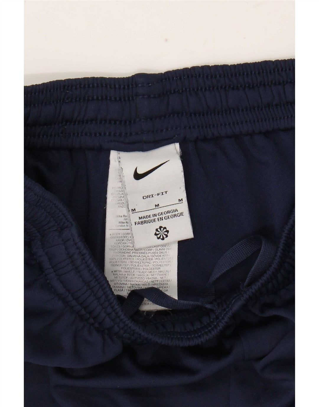 Pantalón De Chándal Nike Dri Fit Para Hombre Poliéster Azul Marino Medio