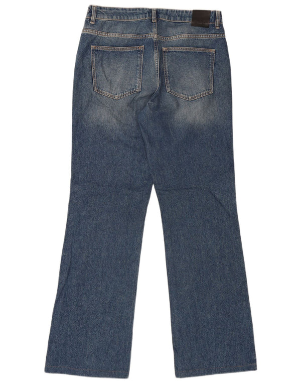 Massimo Dutti Vaqueros Bootcut De Talle Alto Mujer EU 40 Medium W30 L31 Azul