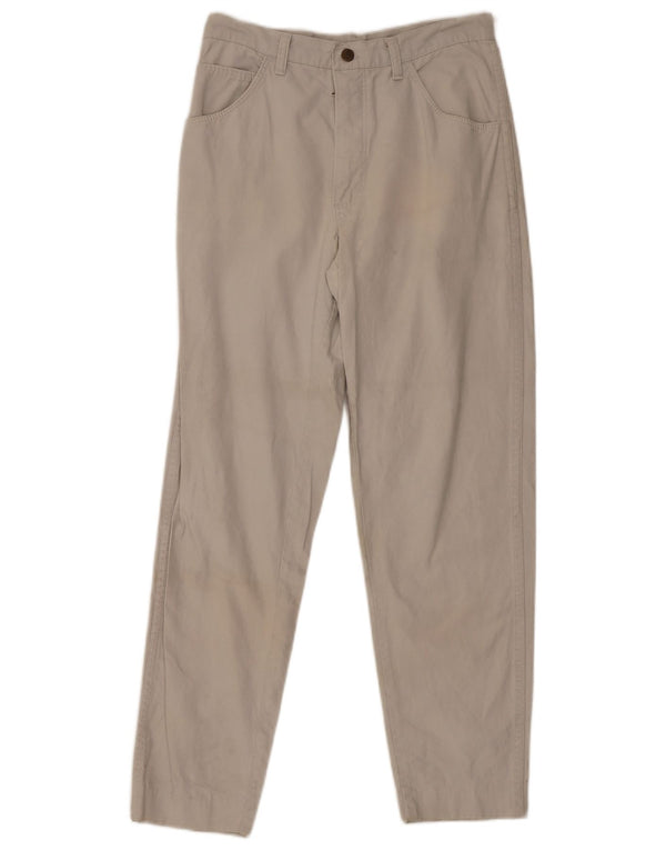Wrangler Pantalones informales cónicos para hombre W31 L30 Algodón gris