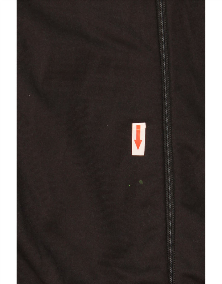 Asics Chaqueta superior de chándal con gráfico para hombre IT 48 Medium Black Colourblock