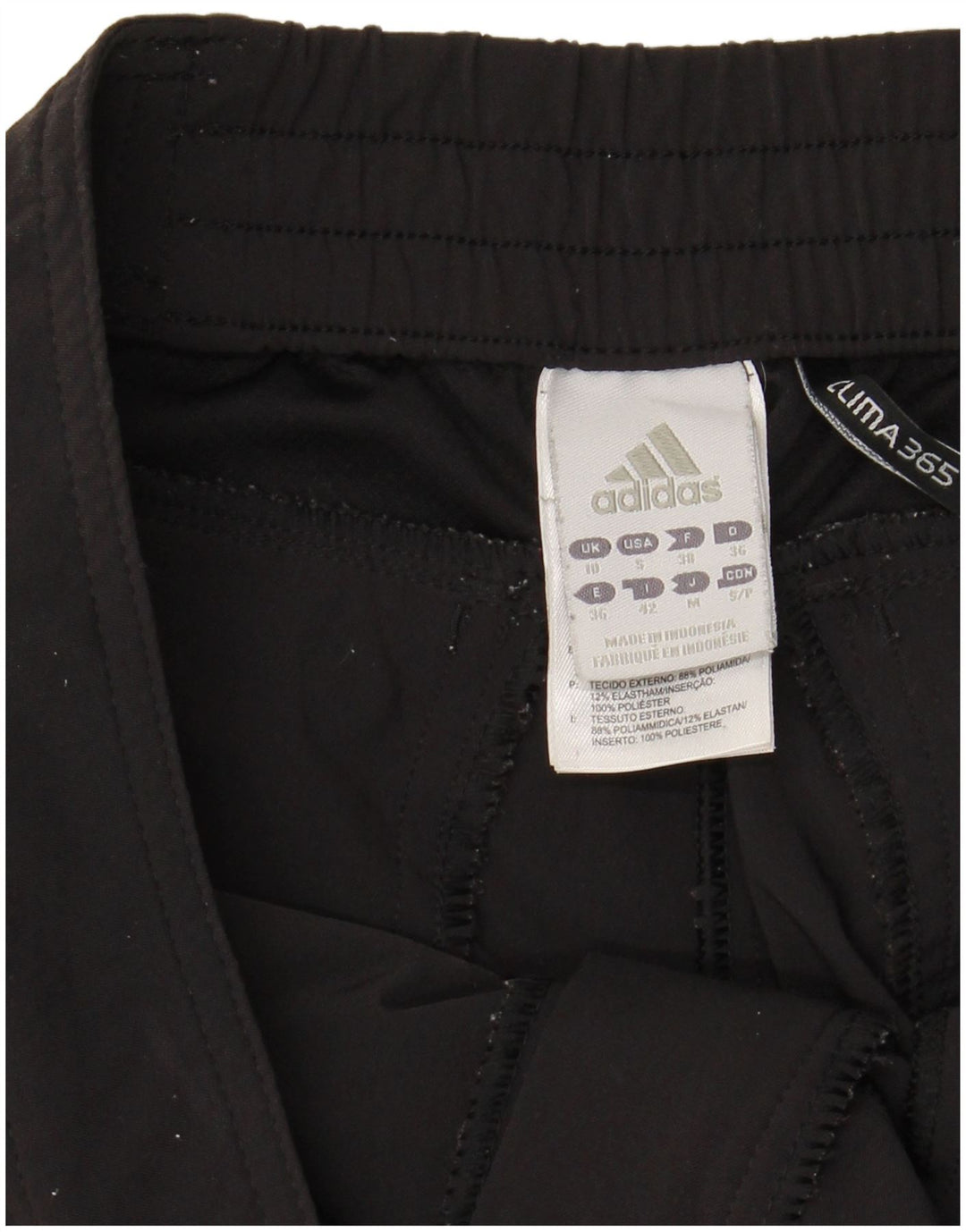 ADIDAS Mujer Clima 365 Bootcut Pantalones de senderismo UK 10 Small W27 L28 Negro