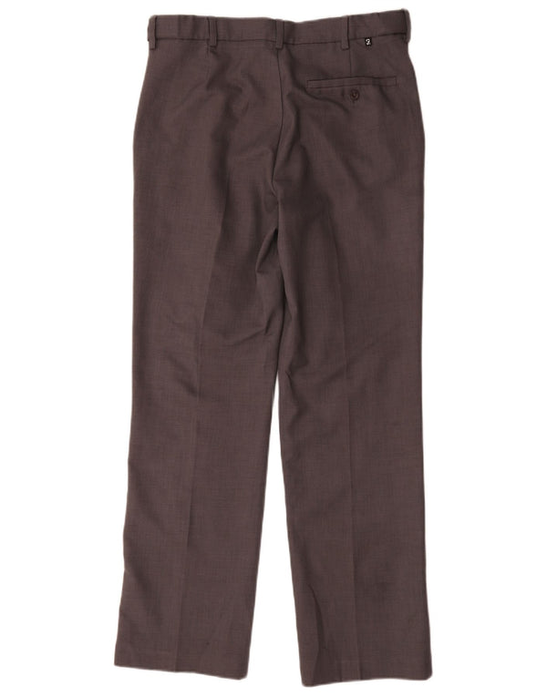 Farah Pantalón chino recto para hombre W32 L31 Poliéster gris