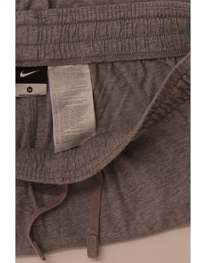 Pantalones cortos deportivos NIKE para hombre de algodón gris medio