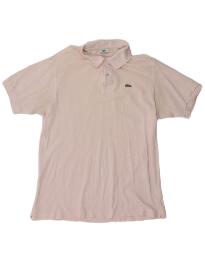 LACOSTE Polo para hombre talla 5 grande rosa