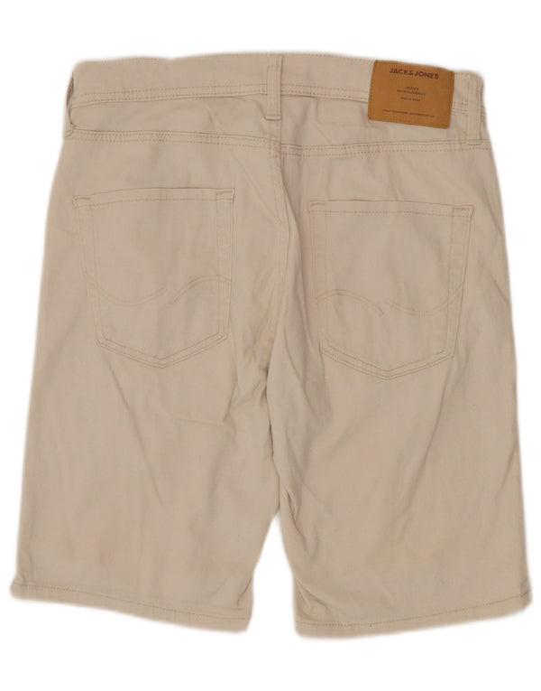 Jack & Jones Mens Regular Casual Shorts Small W29 Algodón Beige