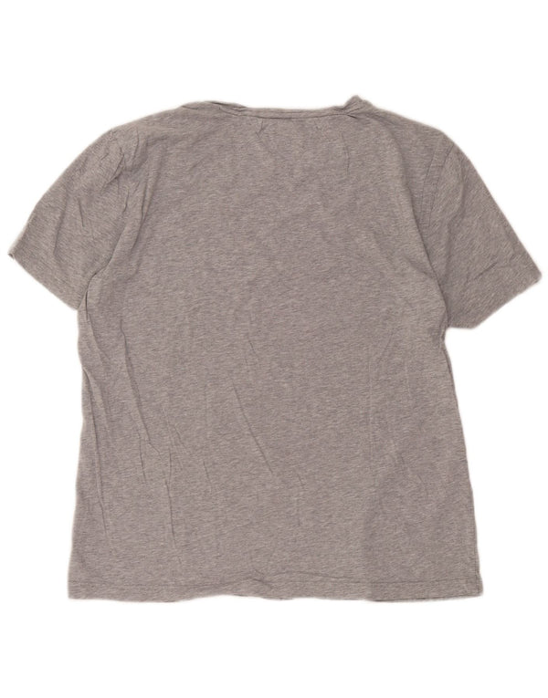 Tommy Hilfiger Camiseta gráfica para hombre Top 2XL Algodón gris