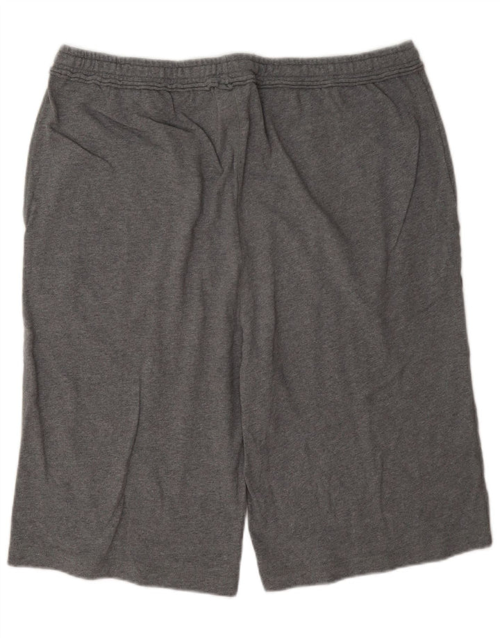 Arena Pantalones cortos deportivos para hombre 2XL Algodón gris