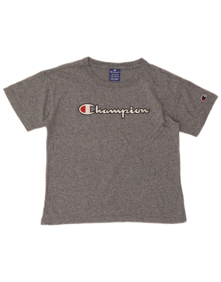 Champion Camiseta gráfica para mujer Top UK 12 Gris medio