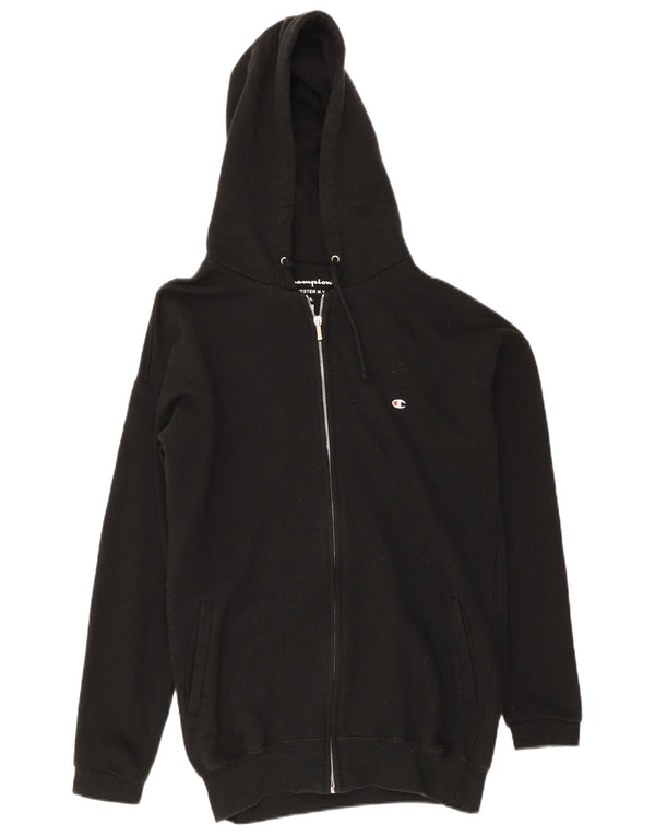 Champion Sudadera con capucha y cremallera para hombre 2XL Algodón negro