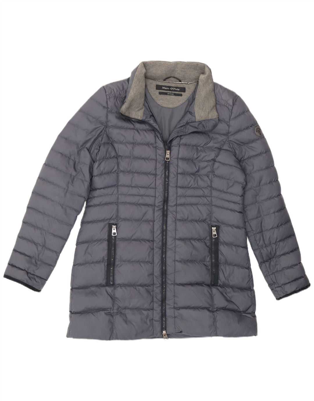 Marc O'Polo Abrigo Acolchado Mujer IT 42 Poliamida Gris Medio