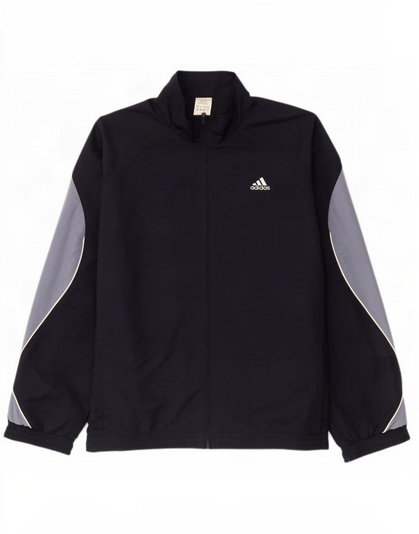 Adidas Mens Clima 365 Chándal Top Chaqueta 2XL Azul Marino Colorblock