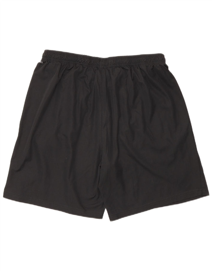 Puma Pantalones cortos deportivos para hombre XL Negro Colorblock Poliéster